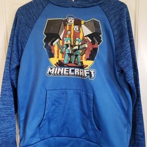 Mine craft sweatshirt or pullover which ever you call it. Silky feel XL 14-16